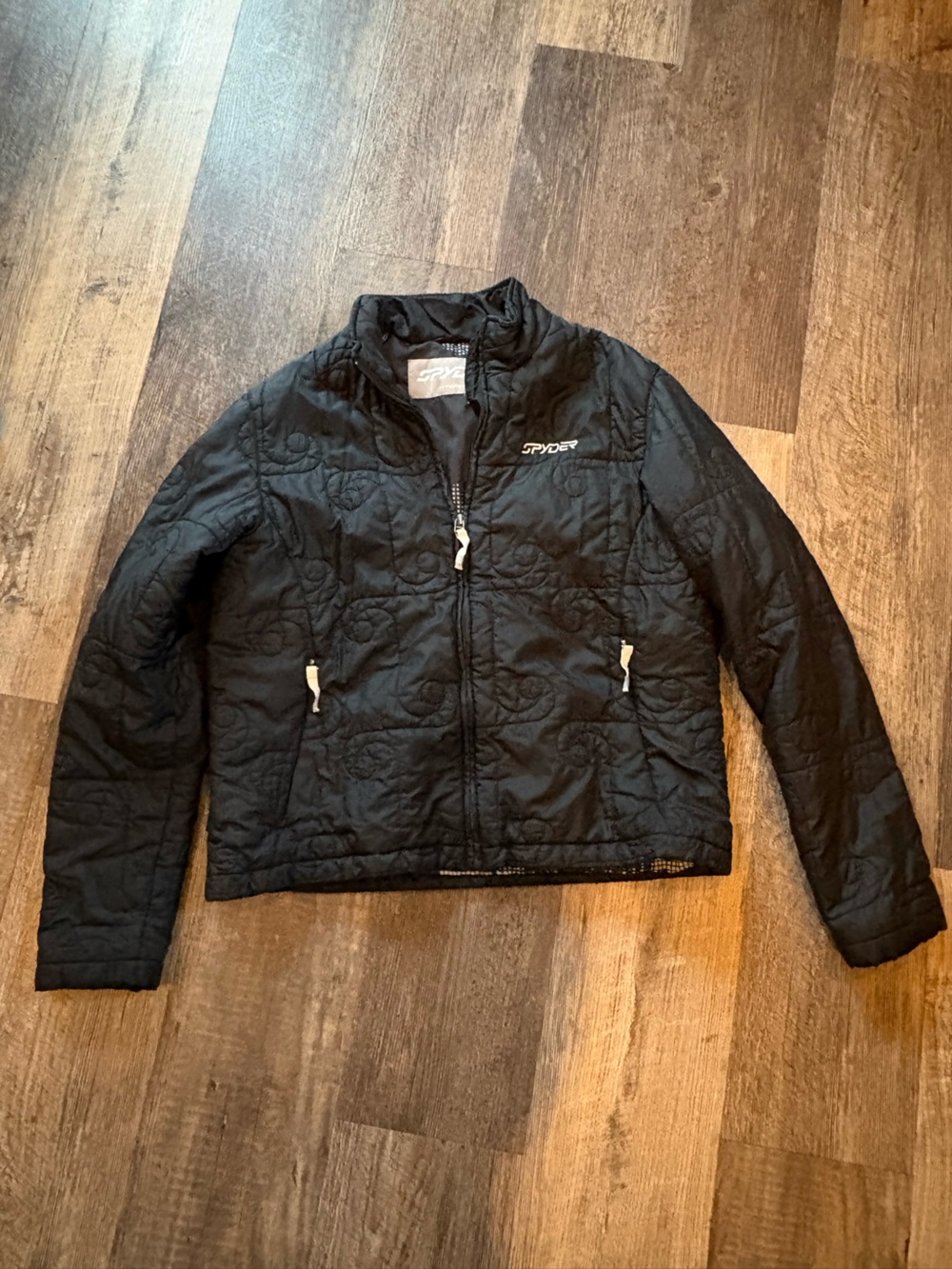 Spyder Black Quilted Women’s Jacket